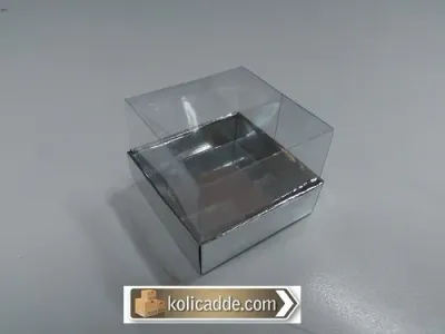 Altı Metalize Gümüş Asetat Kutu