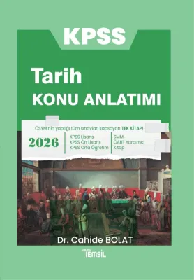 KPSS Tarih Konu Anlatımı Cahide Bolat KPSS Tarih Konu Anlatımı Cahide Bolat