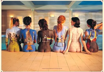Pink Floyd - Back Catalog Poster (Lütfen Ürün Açıklamasını Okuyunuz!)