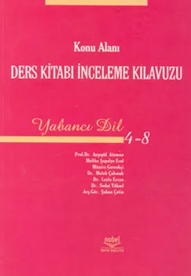 Konu Alanı Ders Kitabı İnceleme Kılavuzu Yabancı Dil (4-8)