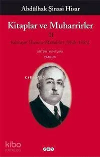 Kitaplar ve Muharrirler II