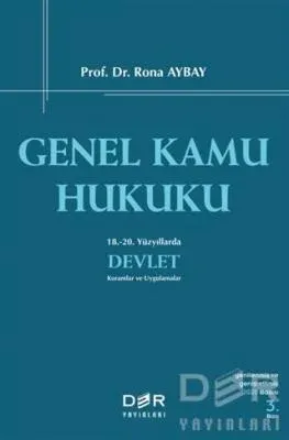 Genel Kamu Hukuku (Ciltli) Rona Aybay