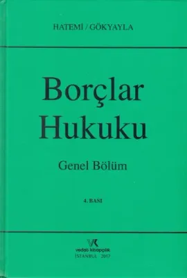 Borçlar Hukuku Genel Bölüm