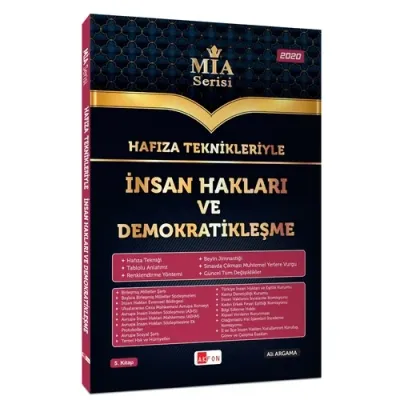 Hafıza Teknikleriyle İnsan Hakları ve Demokratikleşme MİA Serisi Ali A