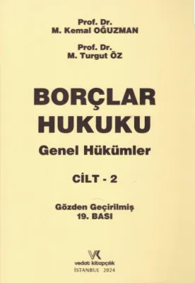 Borçlar Hukuku Genel Hükümler Cilt 2 ( 19.BASKI )