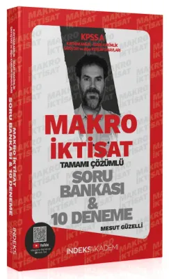 Akademi KPSS A Grubu Makro İktisat Soru Bankası ve 10 Deneme Çözümlü