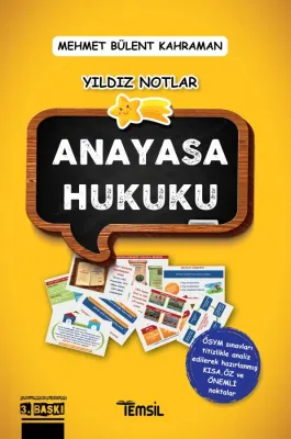 Yıldız Notlar Anayasa Hukuku Mehmet Bülent Kahraman Yıldız Notlar Anayasa Hukuku Mehmet Bülent Kahraman