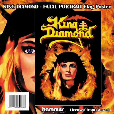 King Diamond - Fatal Portrait Flag/Poster