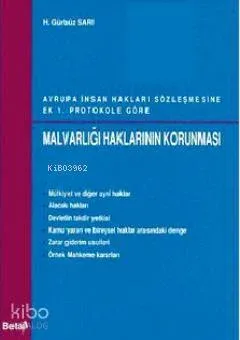 Malvarlığı Haklarının Korunması