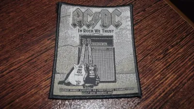 AC/DC - In Rock We Trust Patch