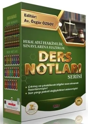 HUKAL HAKİMLİK Hazırlık Ders Notları Seti 2026