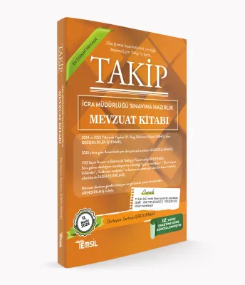 TAKİP İcra Müdürlüğü Sınavlarına Hazırlık Mevzuat Kitabı