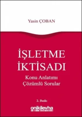 İşletme İktisadı %20 indirimli Yasin Çoban