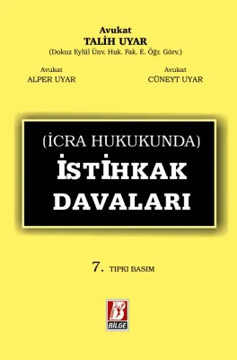 İcra Hukukunda İstihkak Davaları 7.BASKI