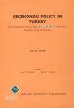 Gecekondu Policy In Turkey
