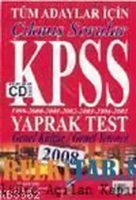 KPSS Yaprak Test Genel Kültür Genel Yetenek