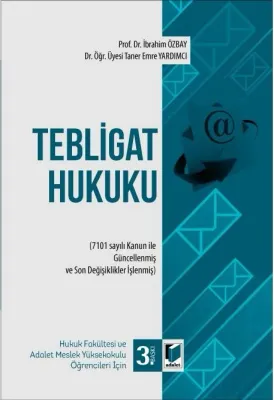 Tebligat Hukuku 3.Baskı İbrahim Özbay