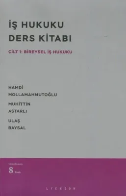 İş Hukuku Ders Kitabı 8.BASKI