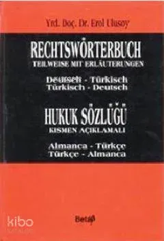 Hukuk Sözlüğü - Rechtswörterbuch