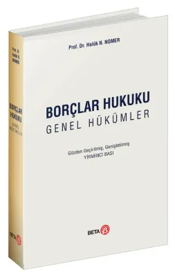 Borçlar Hukuku Genel Hükümler 20.BASKI Haluk Nami Nomer