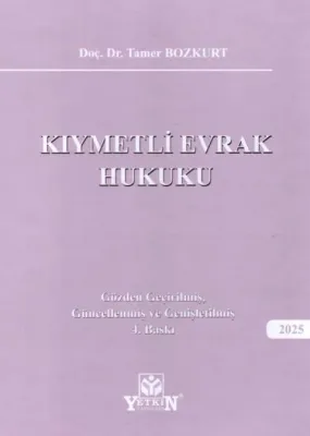 Kıymetli Evrak Hukuku 4.BASKI