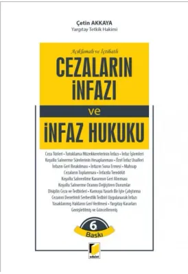 Cezaların İnfazı ve İnfaz Hukuku