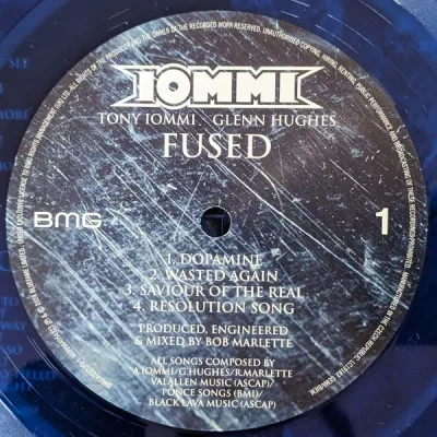 Tony Iommi, Glenn Hughes – Fused LP Tony Iommi, Glenn Hughes – Fused LP