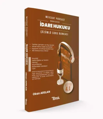 İdare Hukuku Çözümlü Soru Bankası
