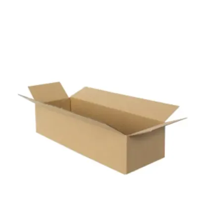Tek Oluklu Karton Kutu 24,5x8,5x7,5 cm.