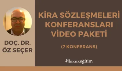 Kira Sözleşmeleri Konferansları Video Paketi