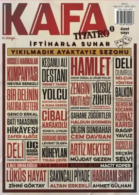 Kafa Dergisi Tiyatro Özel Sayısı - Aralık 2021