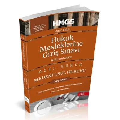 HMGS Medeni Usul Hukuku Soru Bankası 3.BASKI