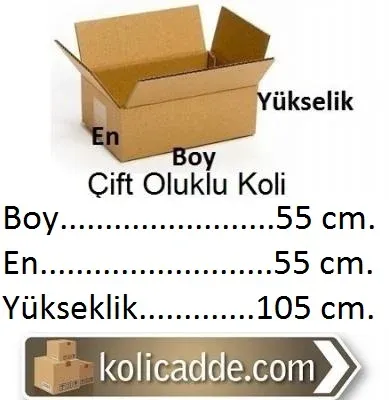 Kraft Koli 55x55x95 cm.
