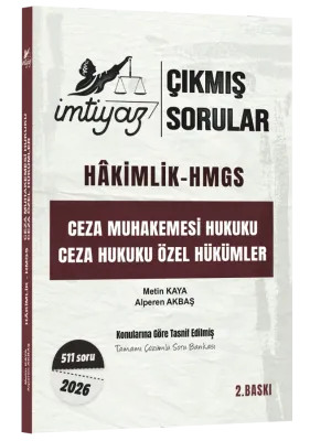İmtiyaz Ceza Muhakemesi Hukuku Ceza Hukuku Özel Hükümler - Çıkmış Sorular