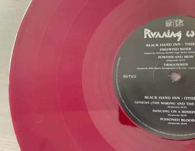 Running Wild – Black Hand Inn (Burgundy Red Vinyl) LP
