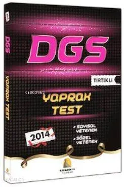 DGS Yaprak Test 2014