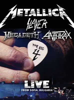 Metallica, Slayer, Megadeth & Anthrax ‎– The Big 4: Live From Sofia, Bulgaria Blu-Ray
