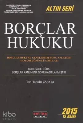 Borçlar Hukuku (Ciltli)