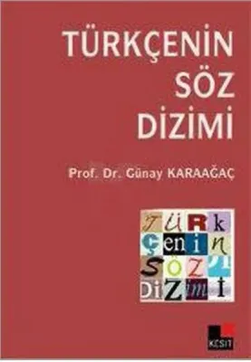 Türkçe'nin Söz Dizimi