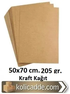 Kraft Kağıt 50x70 cm. 340 gr/m² 20 Adet