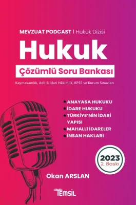 Hukuk Çözümlü Soru Bankası Okan Arslan Hukuk Çözümlü Soru Bankası Okan Arslan