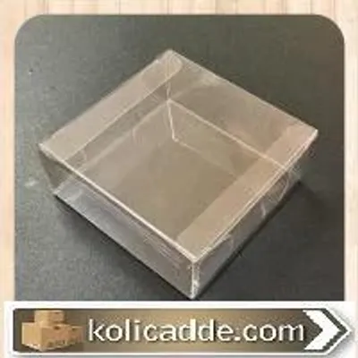 Otomatik Kilitli Asetat Kutu 9x9x3 cm.
