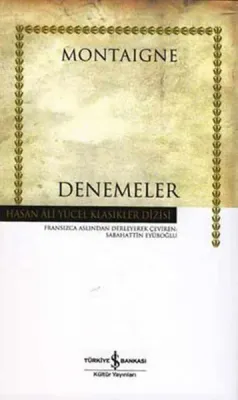 Denemeler : Montaigne