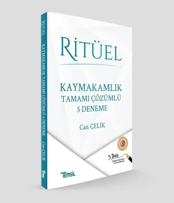 Ritüel Kaymakamlık Tamamı Çözümlü 5 Deneme Can Çelik