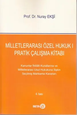 Milletlerarası Özel Hukuk I - Pratik Çalışma Kitabı