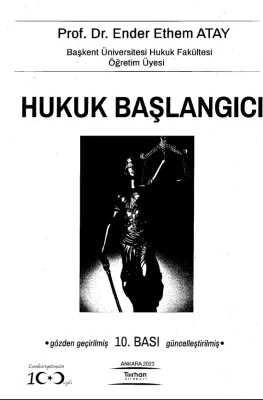 Hukuk Başlangıcı 10.BASKI