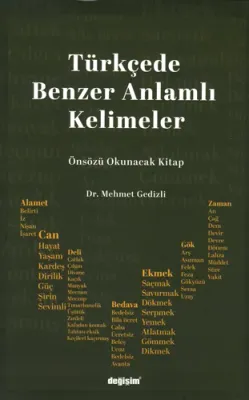 Türkçede Benzer Anlamlı Kelimeler