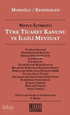 Türk Ticaret Kanunu ve İlgili Mevzuat
