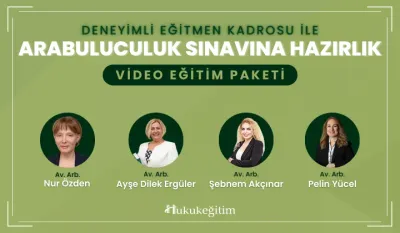 Arabuluculuk Sınavına Hazırlık Video Eğitim Paketi