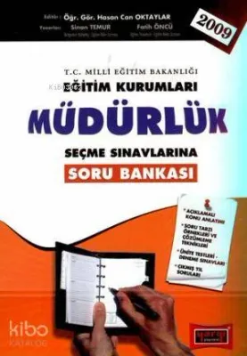 Eğitim Kurumları Müdürlük Seçme Sınavlarına Hazırlık